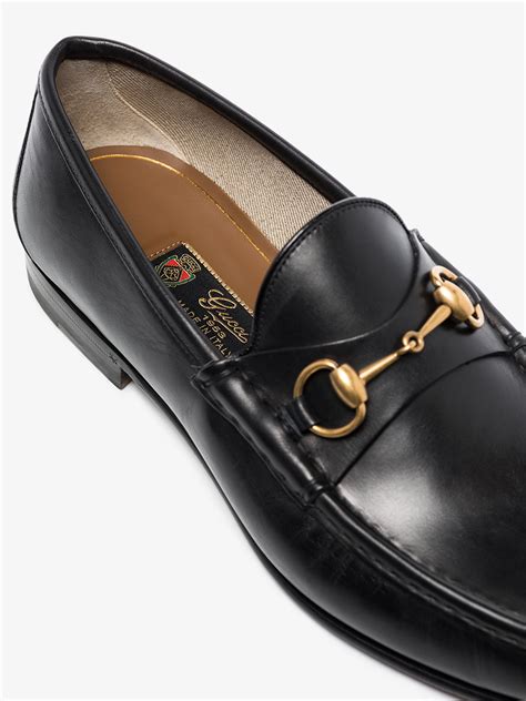 gucci 1953 horsebit loafer black|gucci 1953 bit loafer.